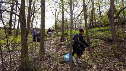 monthly cleanups 3 rd Sat.