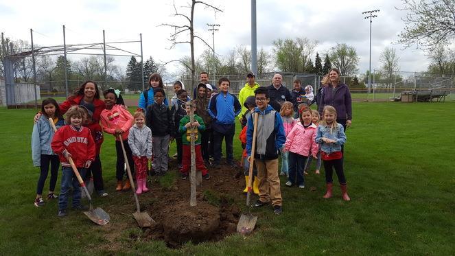 Arbor Day Tree Planting and Rain Garden Program Fri.