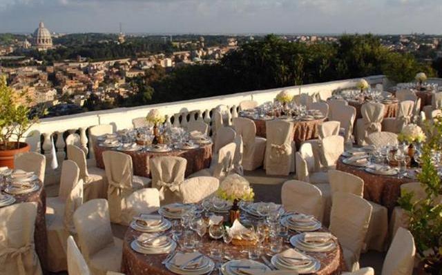 CS Events Rome Special Locations VILLA MIANI Built high up on the slopes of Monte Mario in the early 1900s for the Miani Counts, this villa almost seems to brush the cupola of St. Peter's.