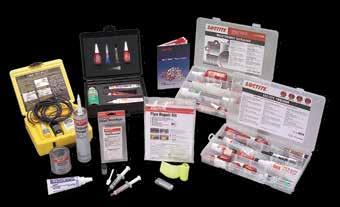 147 Toolboxes & Specialty Kits Toolboxes & Specialty Kits Your Application Solution Replace or Repair O-Ring Seals O-Ring Making Kit EMERGENCY REPAIR Repair Stripped Threads Form-A-Thread Stripped