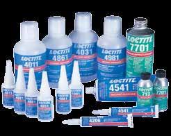 Medical Device Cyanoacrylate Adhesives, Accelerators & Primers 155 Your Application WHAT IS THE PRIMARY INSTANT ADHESIVE APPLICATION REQUIREMENT?