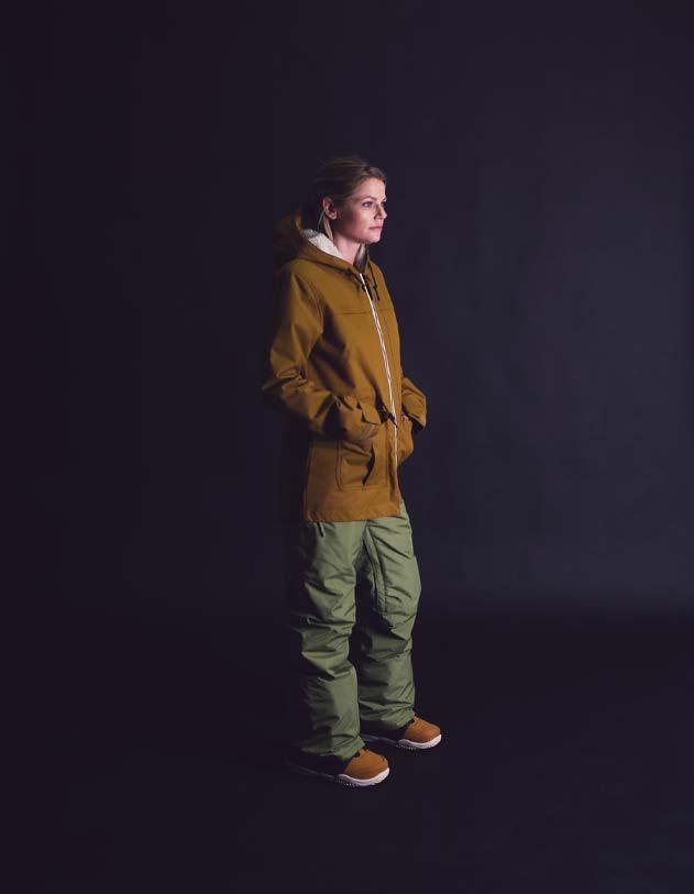 C O R W N E A N O R A K W O M E N S STREET 7 3 CARMEL (PEACHED PLAIN WEAVE) ARMY GREEN (PEACHED PLAIN WEAVE) (PEACHED PLAIN WEAVE) 5K/5K SIZES - XS, S, M, L, XL - 5K/5K Waterproof/Breathability