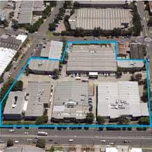 Centrewest Industrial Estate, Silverwater The property is located on Silverwater Road adjacent to DEXUS Industrial Estate (Egerton Street) and comprises a six building industrial estate with 12