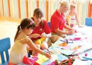 the Our themed and climatecontrolled kids club with crèche and nursery room is supervised by NVQ qualified child carers.