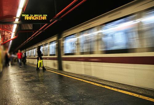 6 By Train from Fiumicino Airport to Hotel From Fiumicino Airport take train Fr1 Direction Fara Sabina, Get Off at The Muratella Station. The cost of a train ticket is 8.