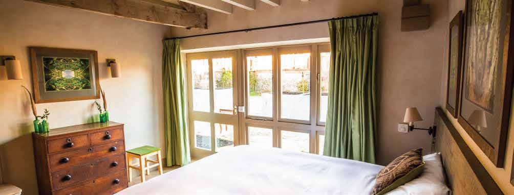 Couples Double Rooms (or Luxury Single) Barn Double Luxury Super King Bed in Private Room with Ensuite 995 (Price for a couple or one person in a luxury single) heating will ensure you stay warm