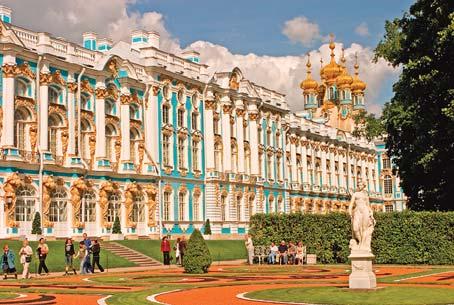 PRSRT STD U.S. Postage PAID Gohagan & Company Walk in the footsteps of the Romanov family on the grounds of Pushkin s opulent Catherine Palace, the czarist summer residence.