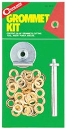 COUGLANS GROMMET TOOLSET Grommet hole PUNCH TOOL PUNCH HOLE FOR GROMMET Mark the centre of the