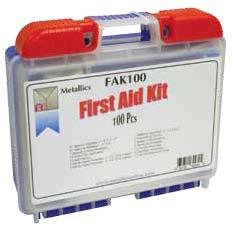 FIRST AID ITS FiRST Aid it (100 PC) it Contains: 30 Adhesive Bandages - 3/8" x 1-½"