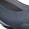 WATER RESISTANT, FULL GRAIN OR NUBUCK LEATHER Resistant to liquid projections and tearing. Protects the foot from humidity. SUEDE OR MICROFIBRE Adapted for use in warm and dry environments.