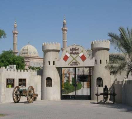 Along with bordering Sharjah and well-known Dubai (just 25 kilometres from the