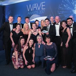 Why sponsor an award? Sponsoring The Wave Awards provides a host of branding, marketing, networking and data opportunities in print, online and face-to-face at the event.