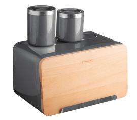 hudson The Typhoon Hudson bread bin is made from a high quality, colour coated