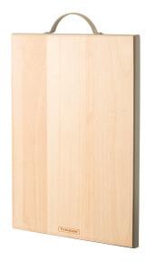BOARD WITH HANDLE Hand finished oiled sustainably-sourced beech wood.