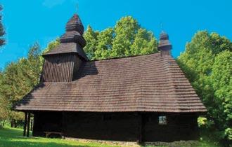 Wooden Churches and Sacral Buildings Wooden church in Ruská Bystrá is a precious historical monument that was inscribed under the UNESCO World Heritage List with seven other similar buildings in 2008.