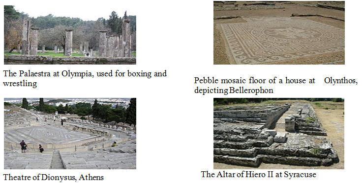Towns were also equipped with a public fountain where water could be collected for household use. The development of regular town plans is associated with Hippodamus of Miletus, a pupil of Pythagoras.