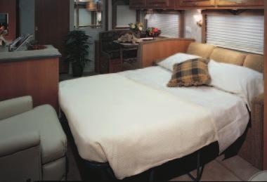 YOUR SPACE FOR PEACE AND QUIET. Begin and end each day in the cozy warmth of the coach s private quarters.