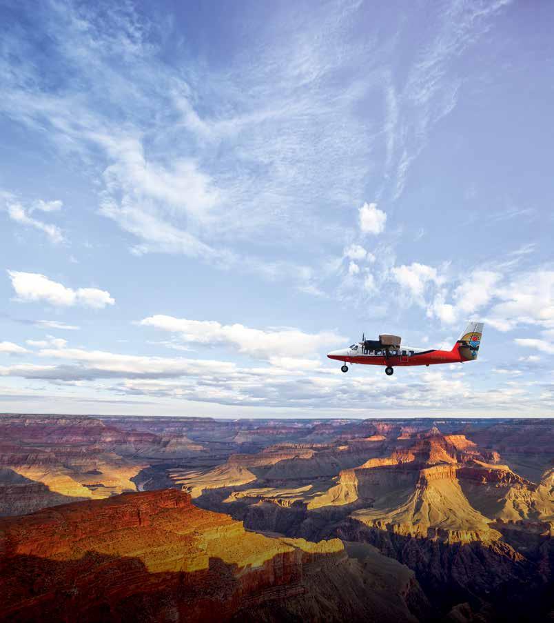 LAS VEGAS TO SOUTH RIM AIRPLANE TOURS GRAND CANYON CONNOISSEUR FROM $349 AIR & GROUND TOUR / SBG-4 Tour time, hotel to hotel: approximately 9.