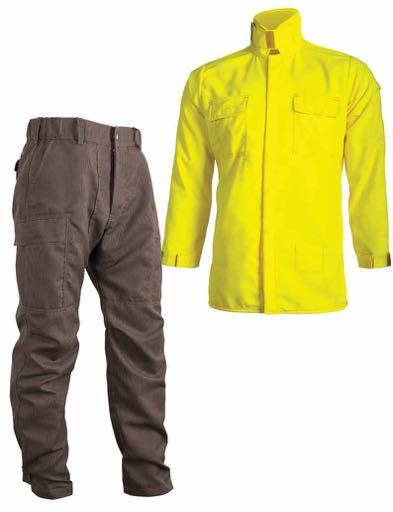 NEW hi-viz Brush SHIRT The new CrewBoss Hi-Viz Brush Shirt made out of Tecasafe Plus is changing the safety game by making it easier for your crewmates, aircraft, and incident commanders to see you