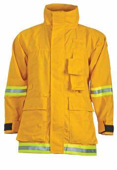 The CrewBoss Interface Coat allows urban firefighters to rapidly attack fires on the wildland urban interface.