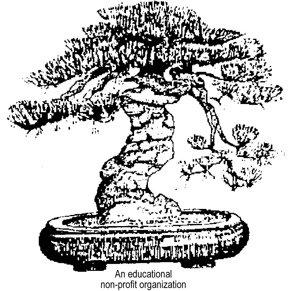 The Bergen Bonsai Society Aug. 2018 Newsletter Meeting: Sun 08/19 12:30 PM 3 PM Place: MIKE HUMPHREY S PLACE WALLKILL, NY PICNIC AUCTION The Bergen Bonsai Society Incorporated P.O. Box 822 Teaneck, New Jersey 07666 Website: BergenBonsai.