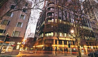 building). The property is located on the corner of Collins and Queen Streets, within the Western Core of the Melbourne CBD.