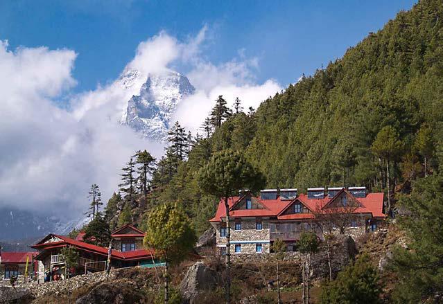 NIGHTS 7 & 8 Everest Summit Lodge Pangboche, Nepal Tel: +00977 1 4371537, 4371397 www.