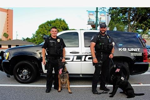 the Titusville Police Department s newest additions to their K9