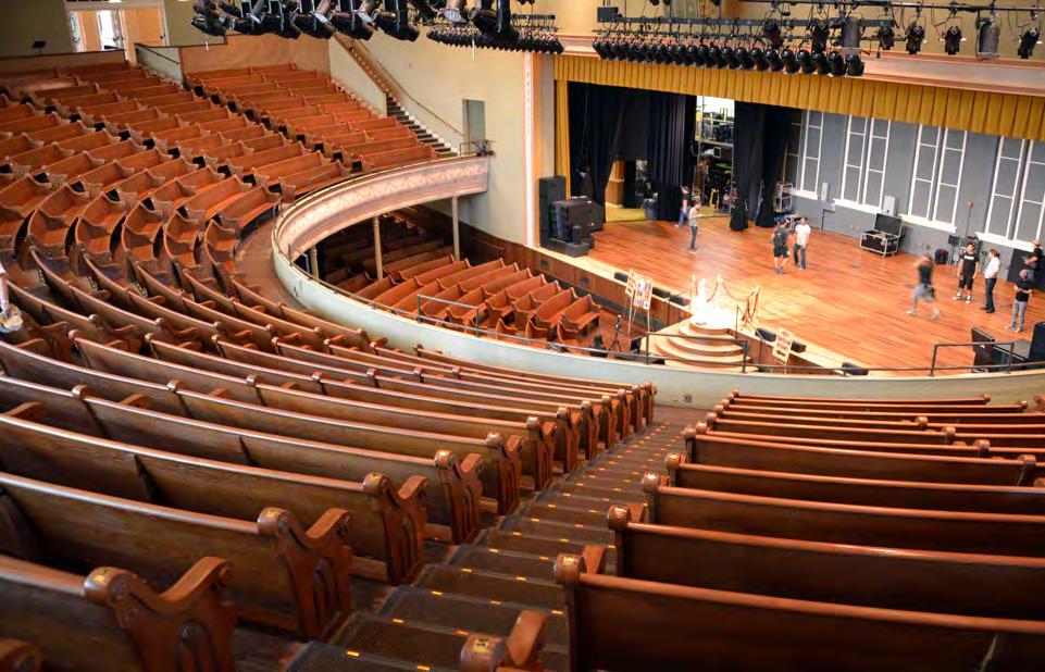 Located one block South of the L&C Tower, the historic Ryman Auditorium completed a $14 million expansion in April 2015 including renovations of box office and