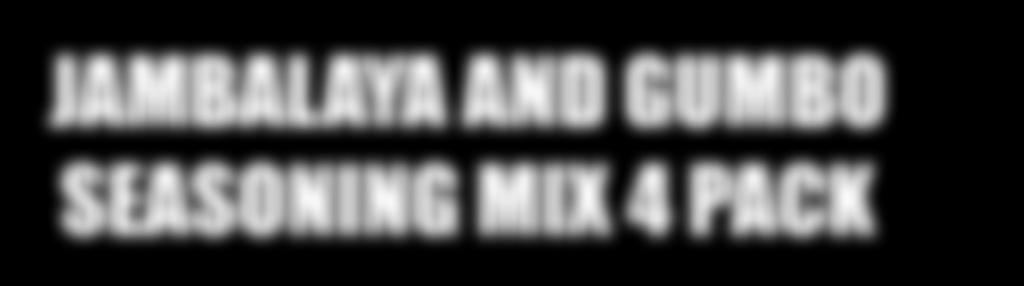 Cast Iron Pot 40024 0-81795-40024-4 Gumbo and Jambalaya Seasoning Mix 4 Pack Includes: 2-8oz Jambalaya Mixes, 2 8oz.
