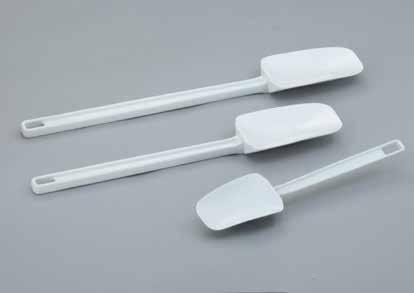 Baking Supplies Plate Scrapers White vinyl blade molded on a high impact