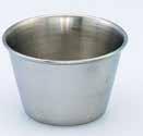 Front of the House Sauce Cups 4/ stainless steel Perfect for