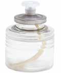 Patio Candles Available in clear,