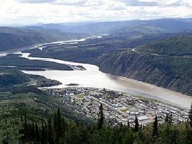 K is for Klondike Klondike is a region of Yukon territory in northwest Canada. It was famed because of Klondike Gold Rush. Gold was discovered there on August 16,1896 by local miners.