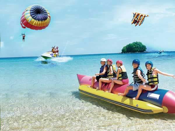 Day 4:- Water Sport Package-1(Incl. One Round of Banana Boat, Parasailing & Jet Ski) (B & D) Today after breakfast, you will be taken to Benoa Water Sport center at Nusa Dua.
