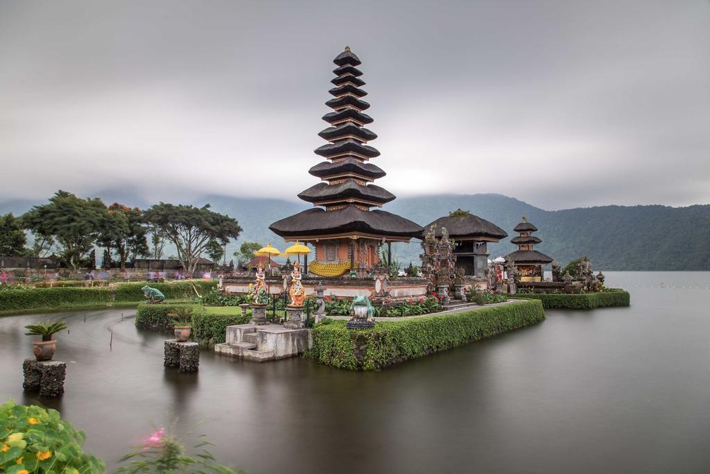 August 6 Day 8 Head to Pemuteran and on the way visit Ulun Danu Bratan, one of the most iconic temples in Bali on Lake Beratan Settle into your