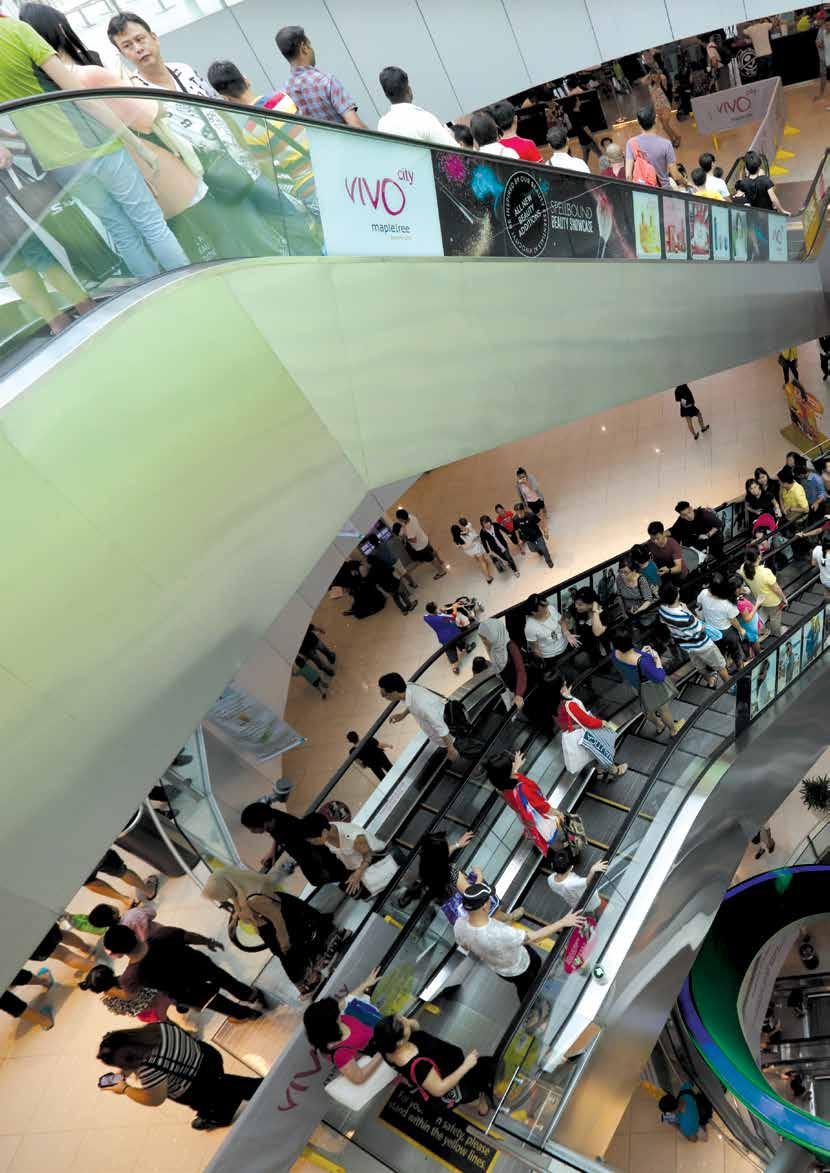PROPERTY OVERVIEW VivoCity VivoCity delivered a strong performance in 15/16, with revenue and NPI growing 3.7% and 7.2% respectively for the year. Full year tenant sales grew 3.