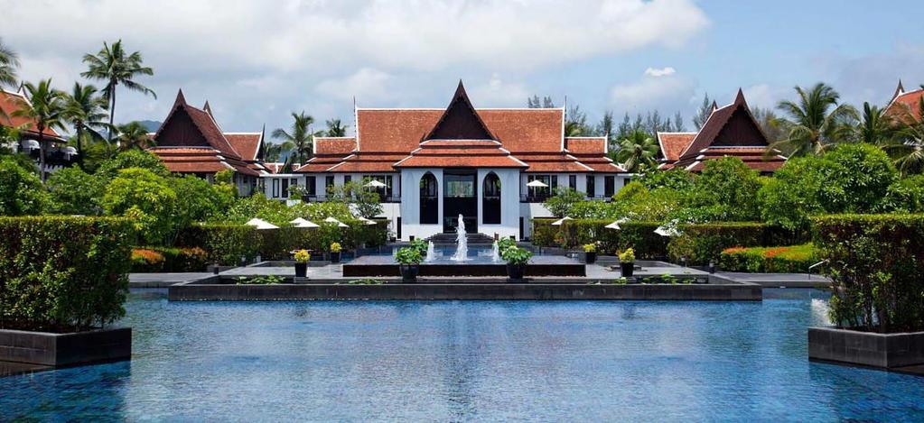 4. J W Marriott Khao Lak This upscale beachfront resort with a