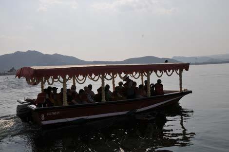 From here, experience the most memorable part of Udaipur, the lake palace, shimmering like a jewel on Lake