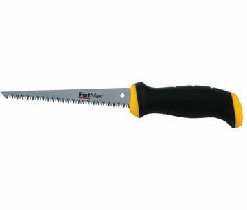 Ergonomically designed handle is made out of high impact polypropylene and a textured rubber grip over mold