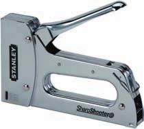 mm Box/Ctn TR250 Grey/Black 7 178 0 / 6 Fastening HEAVY DUTY STAPLER Housing made of a heavy duty aircraft aluminum for strength and durability.