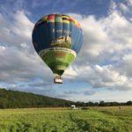 Take a one hour hot air balloon flight over the neighbouring countryside at