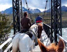 (B,L,D Estancia Tercera Barranca) Laguna Stokes Today s spectacular ride takes us to the west towards the famous Torres peaks and Lago Paine.