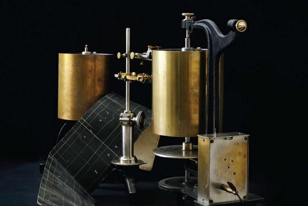 Кимографски сет A kymographic set Збирка старих научних инструмената Лабораторије за