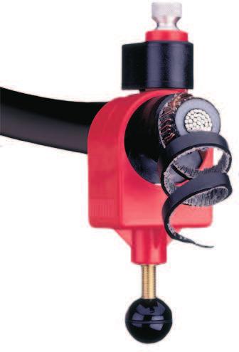 MSU Special cable stripper Designed for stripping outer sheath from all MV and LV cables.
