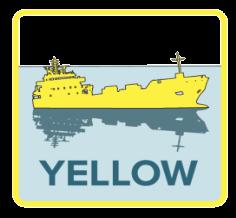 YELLOW THE VESSEL IS
