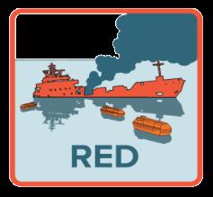 Vessel TRIAGE categories: examples RED