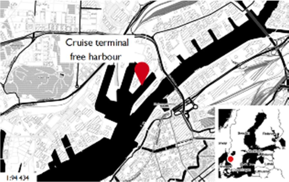 Gothenburg (Sweden) http://www.goteborgshamn.se/ UN LOCODE: SEGOT Berth used by cruise ships according to AIS data during April - October 2014 1.