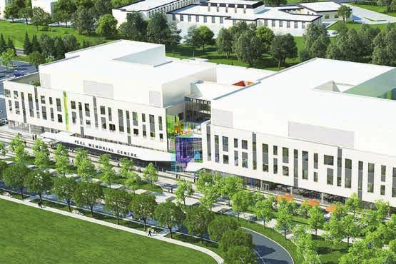 Peel Memorial Centre for Integrated Health and Wellness The new facility is on track to be completed by the fall 2016.
