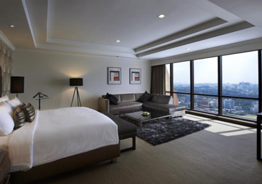 Size of the Room: 382 sqm Bed Type: King-sized beds and Twin beds Occupancy: 6 Amenities: Air Conditioning